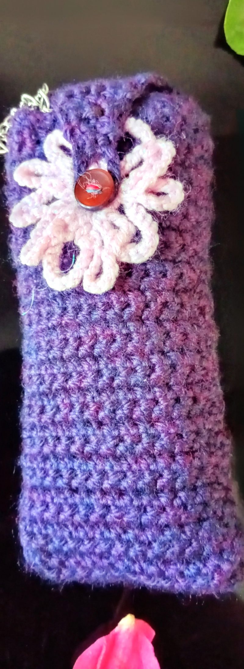 Crochet Handmade Small Glasses case