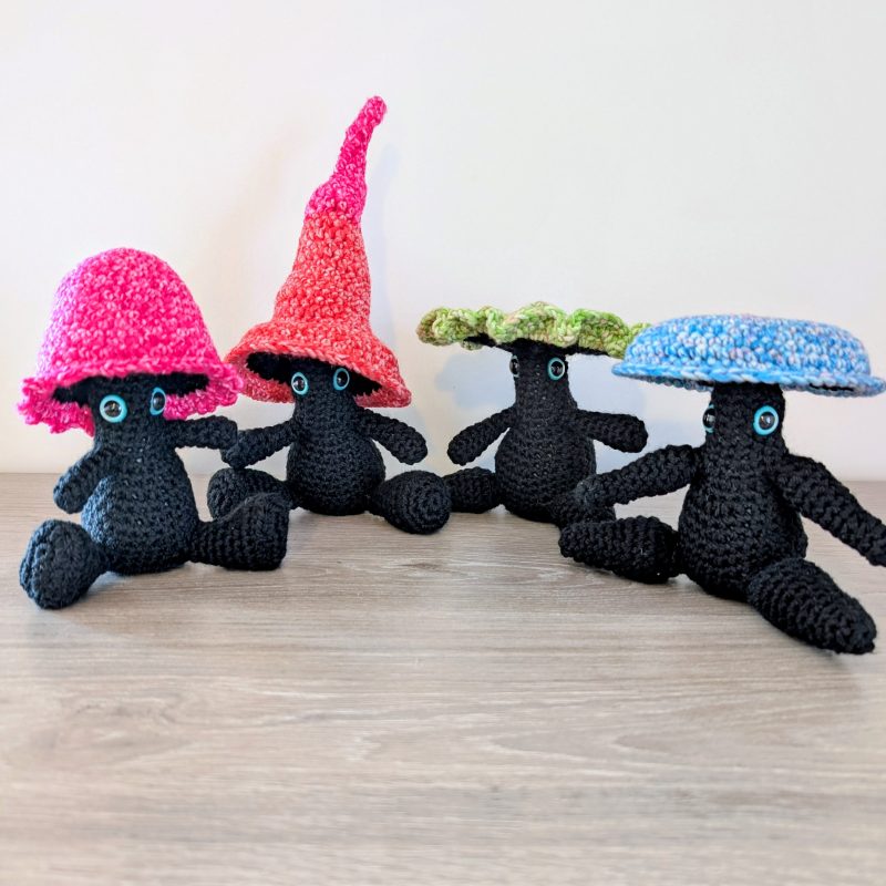 Enchanted Woodland Dark Shroom Wildling figure