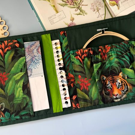 Cross stitch project bag