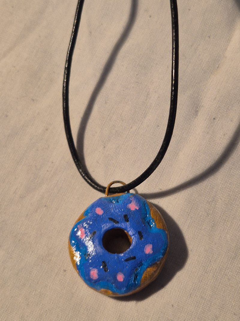 Food charm necklaces