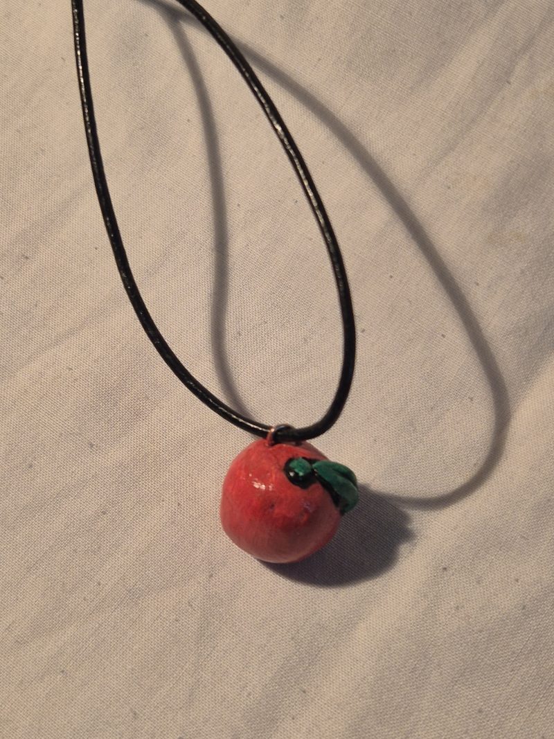 Food charm necklaces