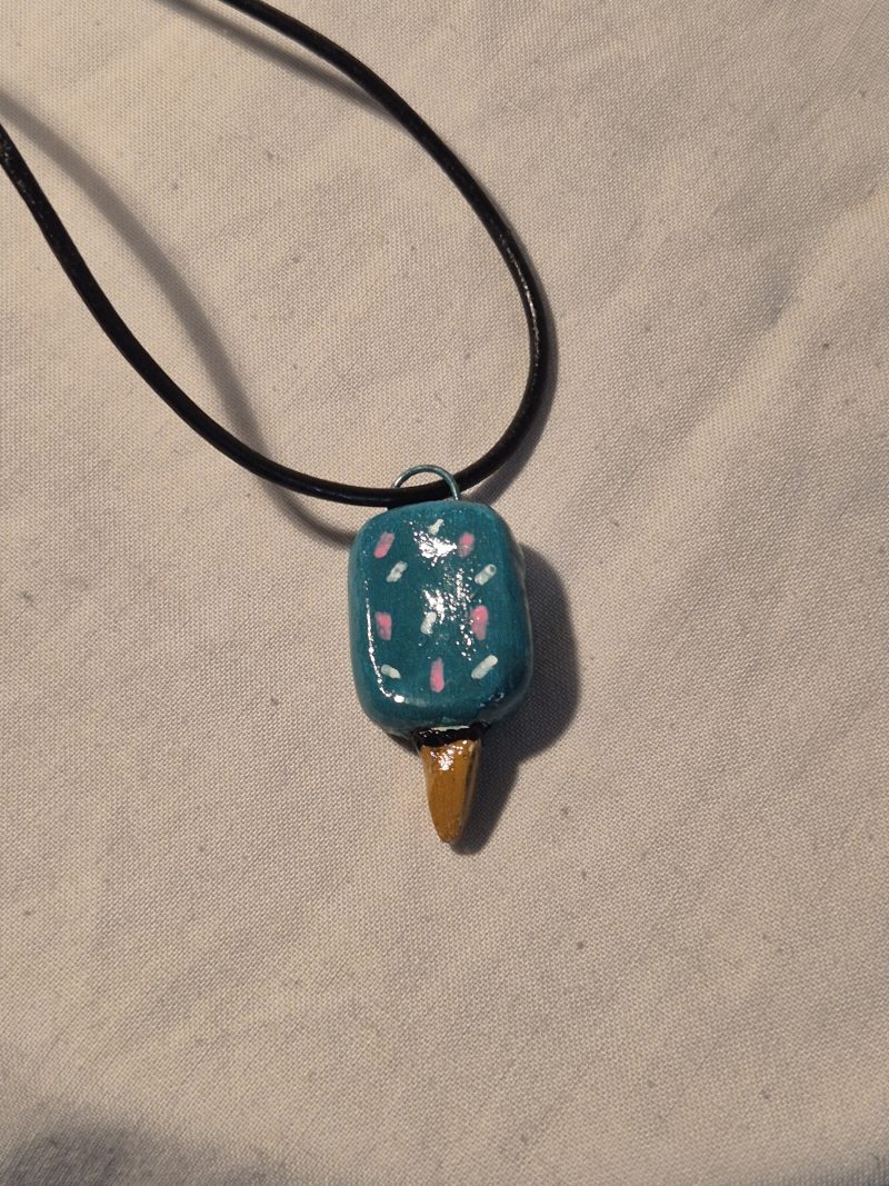 Food charm necklaces