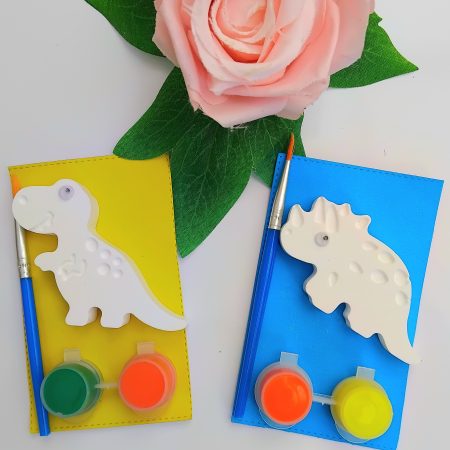 Paint Your Own Plaster Dinosaur Craft Activity, Dinosaur Gift, Dinosaur Party Bag Filler,Kids Party Activity 🦕