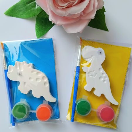 Paint Your Own Plaster Dinosaur Craft Activity, Dinosaur Gift, Dinosaur Party Bag Filler,Kids Party Activity 🦕