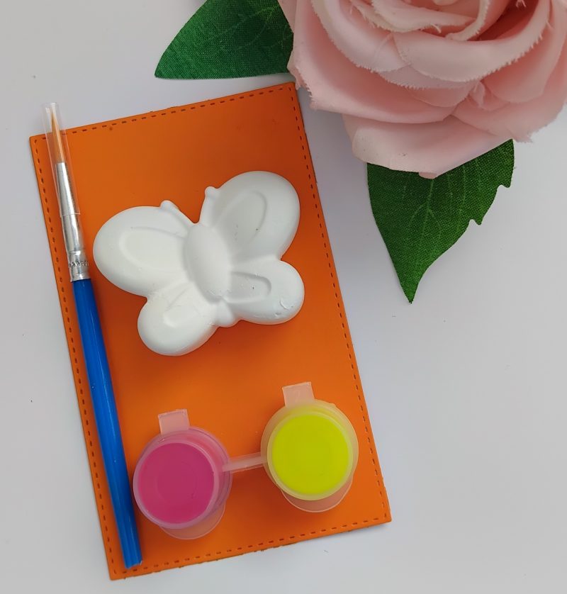 Paint Your Own Plaster Butterfly Craft Activity, Butterfly Gift, Butterfly Party Bag Filler,Kids Party Activity 🦋