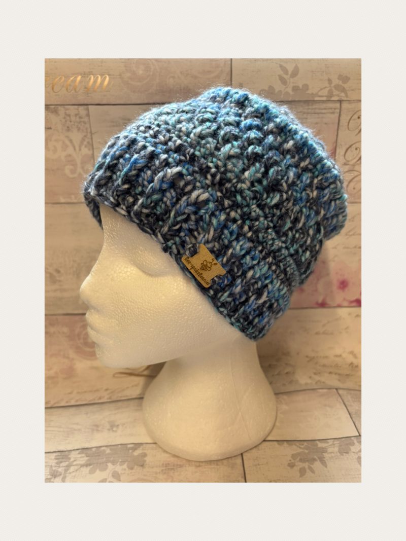 Crocheted Beanie Hat – Ladies