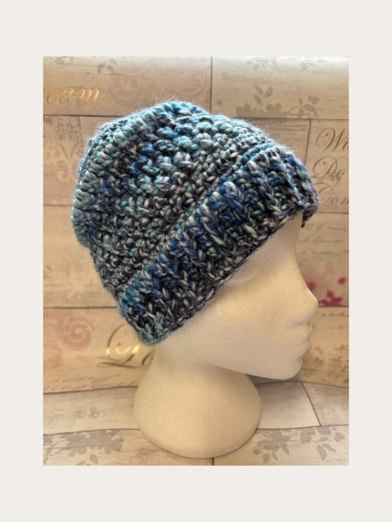 Crocheted Beanie Hat – Ladies