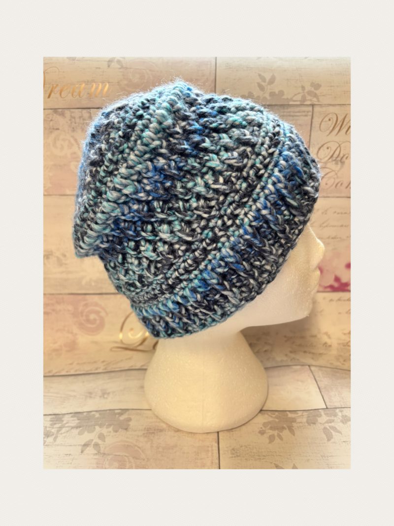 Crocheted Beanie Hat – Ladies