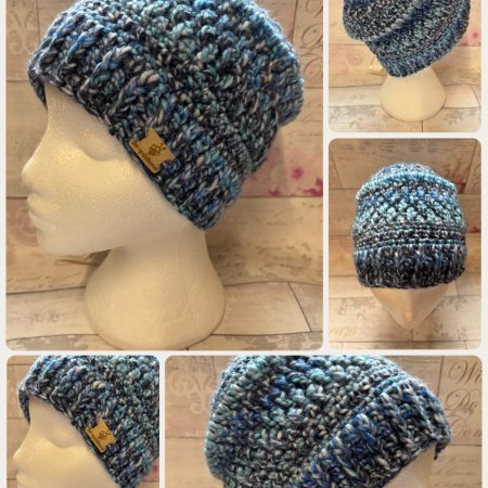 Crocheted Beanie Hat – Ladies