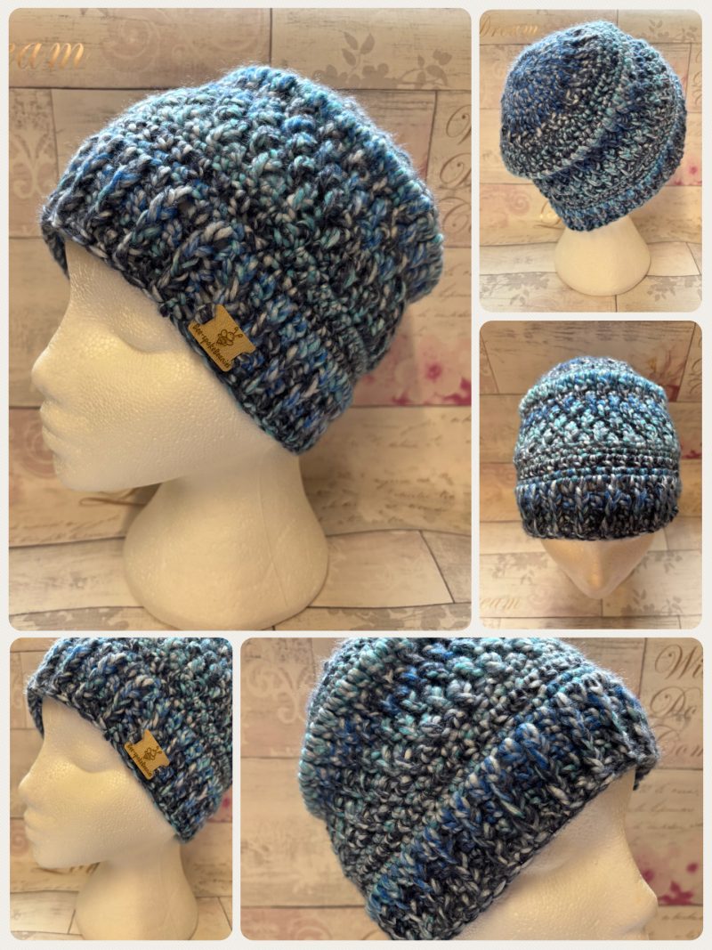 Crocheted Beanie Hat – Ladies