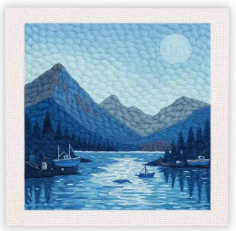 Punch Needle Kit | Lake