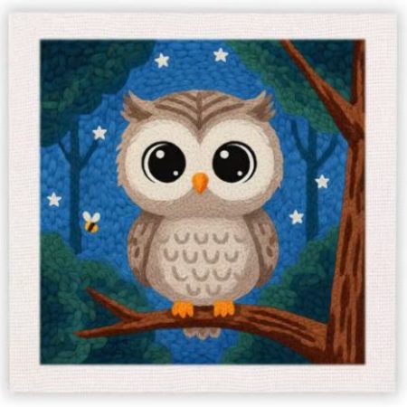 Punch Needle Kit | Owl