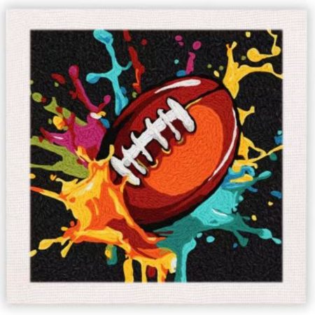 Punch Needle Kit | American Football