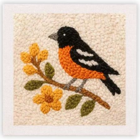 Punch Needle Kit | Bird