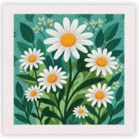 Punch Needle Kit | Daisies