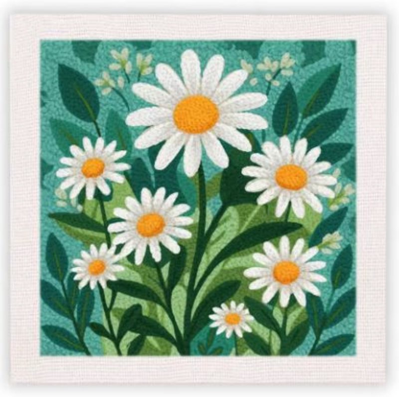 Punch Needle Kit | Daisies