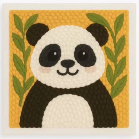 Punch Needle Kit | Panda