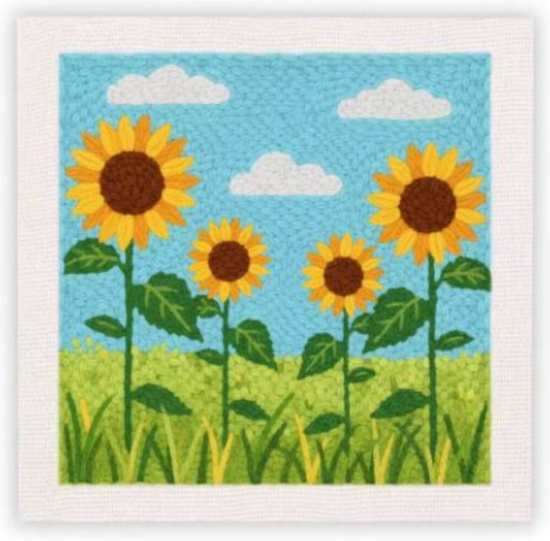 Punch Needle Kit | Sunflowers