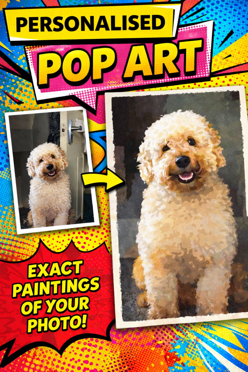 Personalised Pop Art (XtraLARGE)