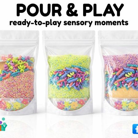 Pour and Play Combo set - Sensory filler bags