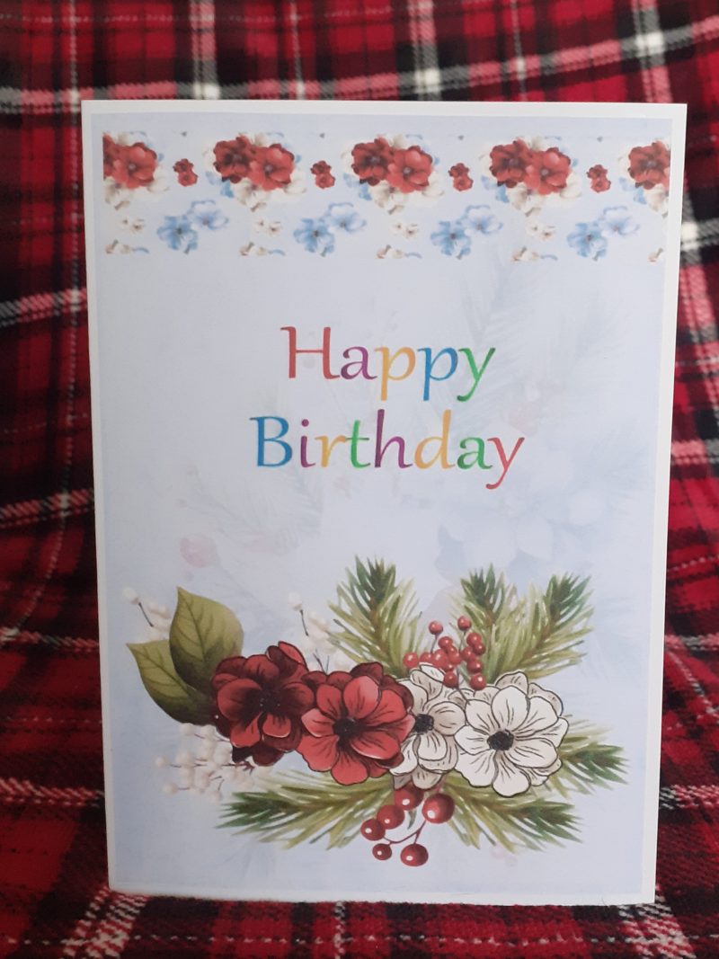 Handmade Keepsake Birthday Card