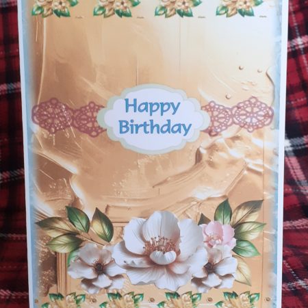 Handmade Keepsake Birthday Card