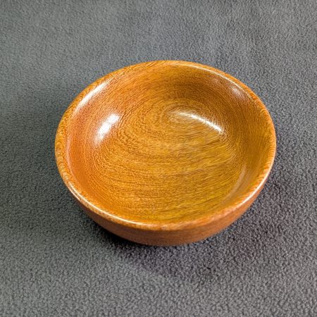 Hand turned wooden bowl made from wild mango