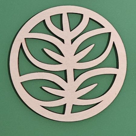 Coasters leaf design