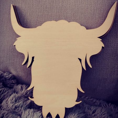 Multi-layered Highland Cow