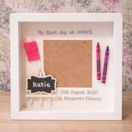 Personalised My First Day at School Frame
