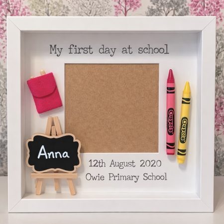 Personalised My First Day at School Frame