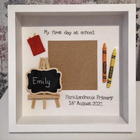 Personalised My First Day at School Frame