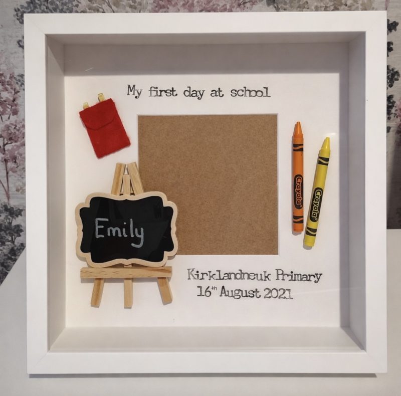 Personalised My First Day at School Frame