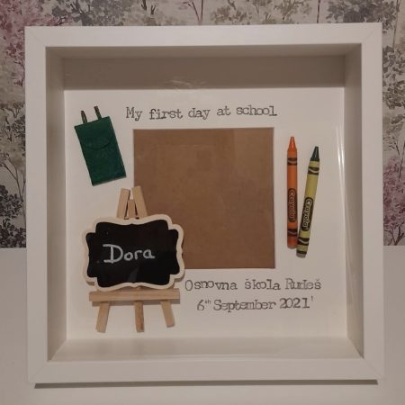 Personalised My First Day at School Frame
