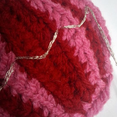 Handmade Crochet Hot Air Balloon New Baby Card – Baby Girl Card – Welcome to the World – Unique Keepsake Card