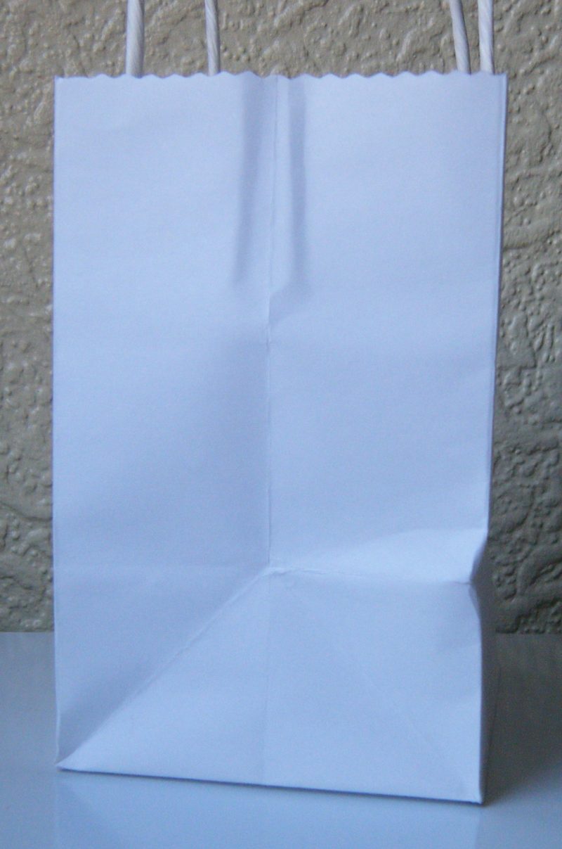 Set of 6 hand decorated gift bags (small)