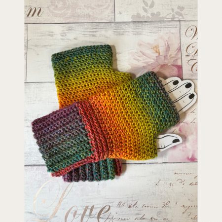 Crocheted Fingerless Gloves / Mittens