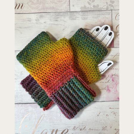 Crocheted Fingerless Gloves / Mittens