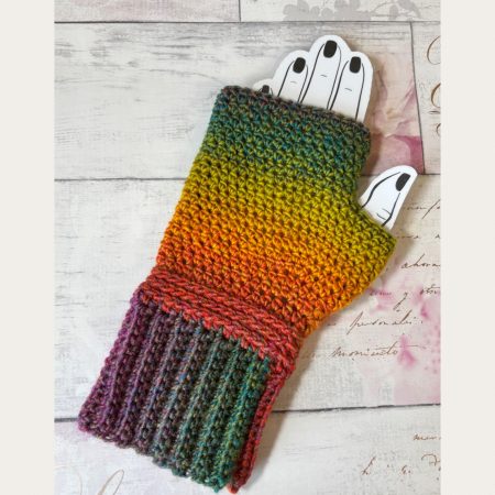 Crocheted Fingerless Gloves / Mittens