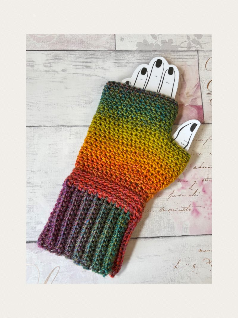 Crocheted Fingerless Gloves / Mittens
