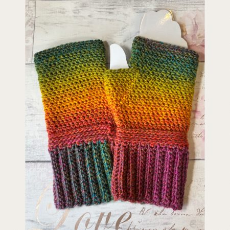 Crocheted Fingerless Gloves / Mittens