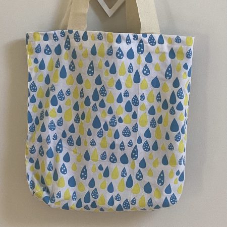 Gorgeous Handmade Reversible Thin, Lightweight Tote Bag plus Matching Medium Sized Purse