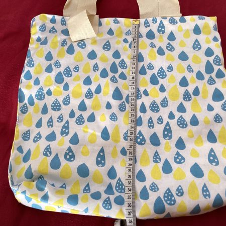 Gorgeous Handmade Reversible Thin, Lightweight Tote Bag plus Matching Medium Sized Purse