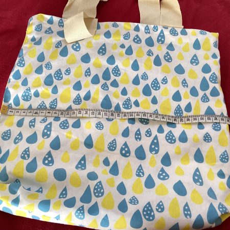 Gorgeous Handmade Reversible Thin, Lightweight Tote Bag plus Matching Medium Sized Purse