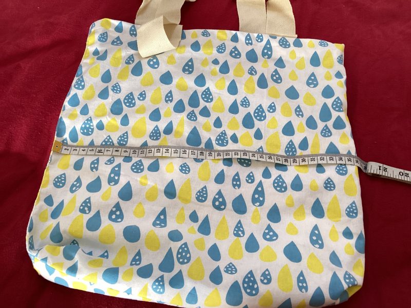 Gorgeous Handmade Reversible Thin, Lightweight Tote Bag plus Matching Medium Sized Purse