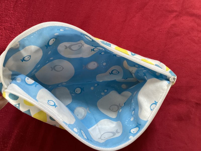 Gorgeous Handmade Reversible Thin, Lightweight Tote Bag plus Matching Medium Sized Purse