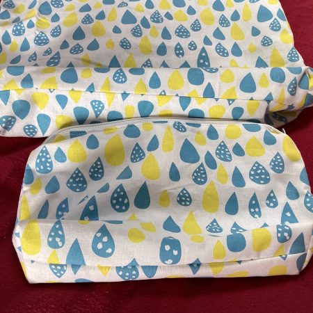 Gorgeous Handmade Reversible Thin, Lightweight Tote Bag plus Matching Medium Sized Purse