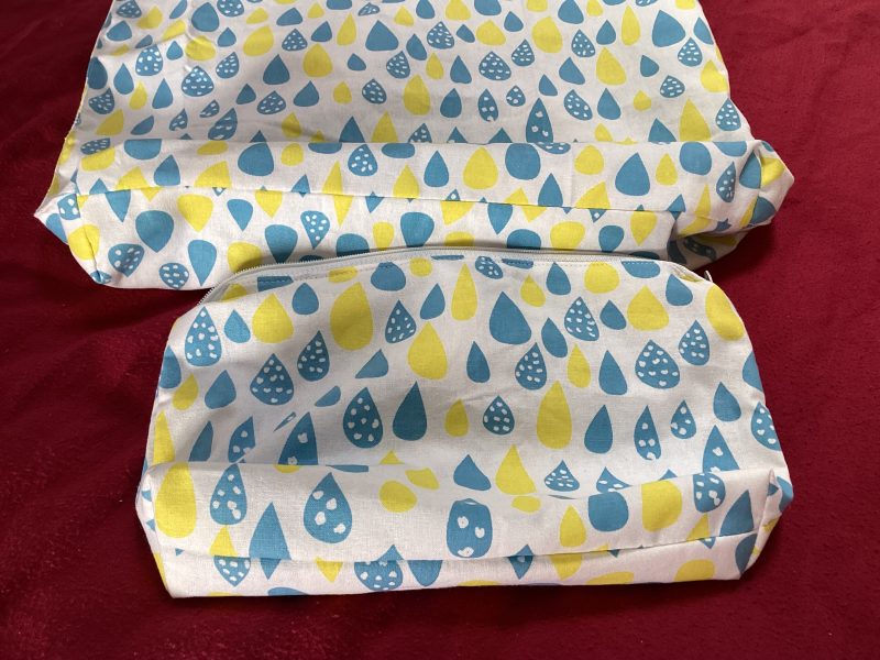 Gorgeous Handmade Reversible Thin, Lightweight Tote Bag plus Matching Medium Sized Purse