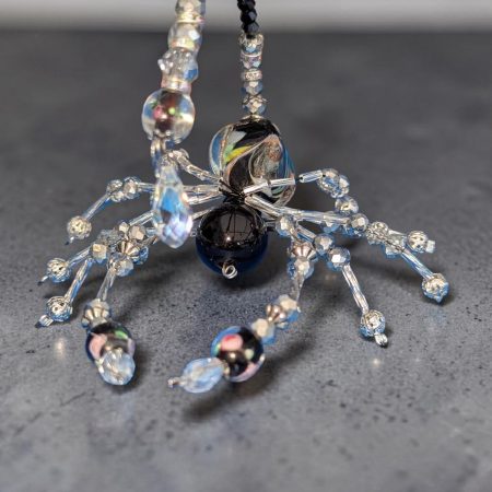 Handmade Beaded Scorpion Sculpture