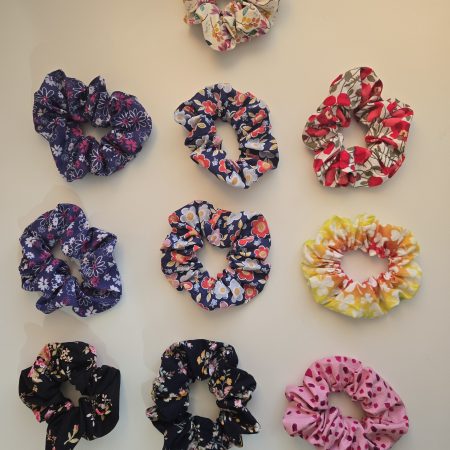 Cotton fabric Hair scrunchies/bobbles
